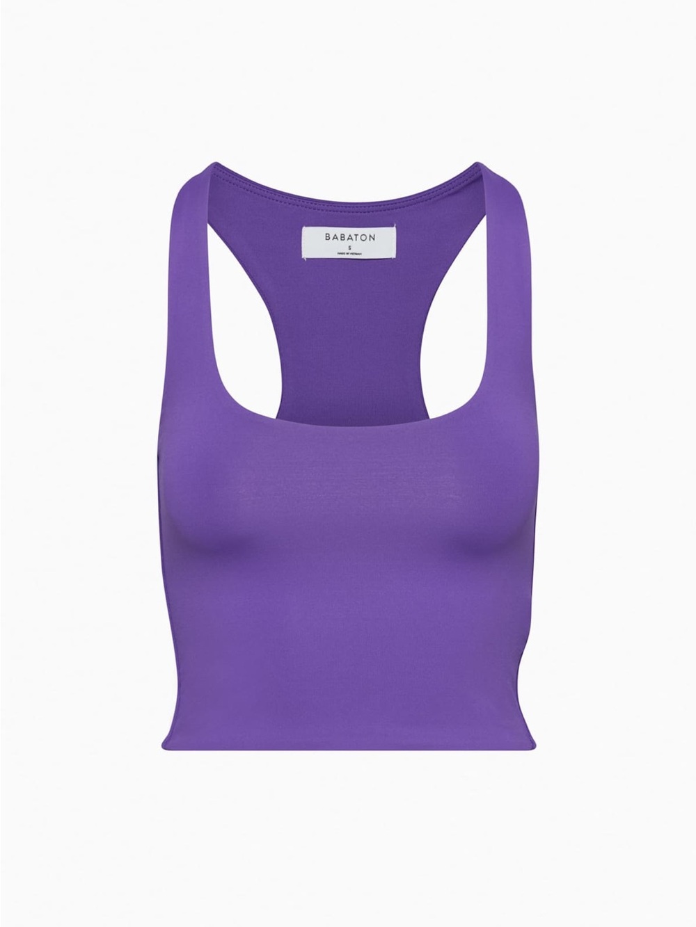 Aritzia Babaton Contour Purple Racerback Tank Top